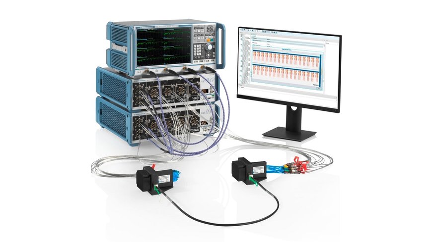 Rohde & Schwarz presents first automated test solution for high-speed Ethernet cable assemblies up to IEEE 802.3ck